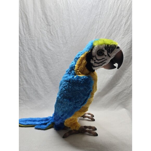 Hasbro FurReal Friends SQUAWKERS MACAW McCaw Parrot Interactive Bird- RARE - Picture 4 of 15